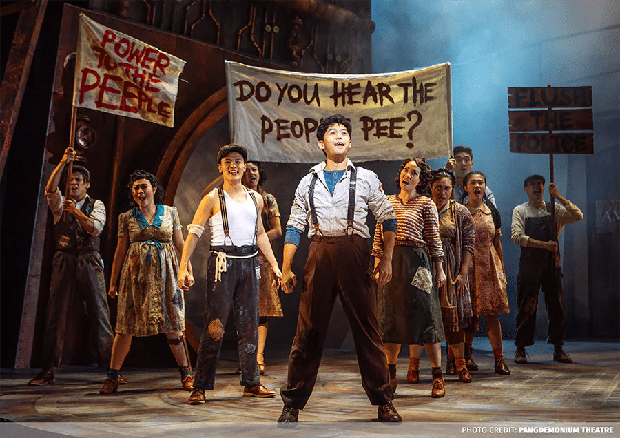 月博RIVAGEPM10在Urinetown中发挥重要作用
