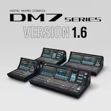 月博 DM7 系列数字调音台新固件和PY64-D Dante 接口卡登场
